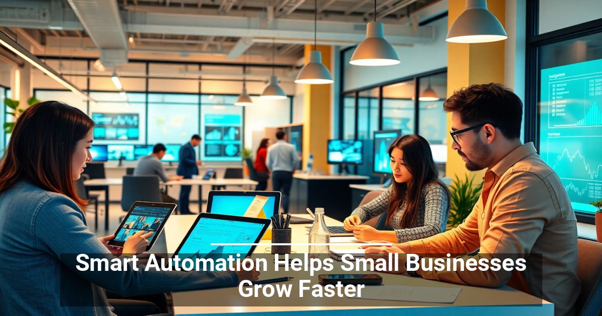 Smart Automation Helps Small Businesses Grow Faster