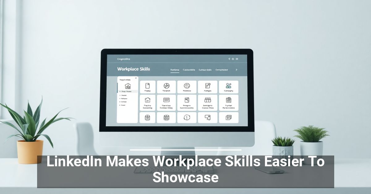 LinkedIn Makes Workplace Skills Easier To Showcase