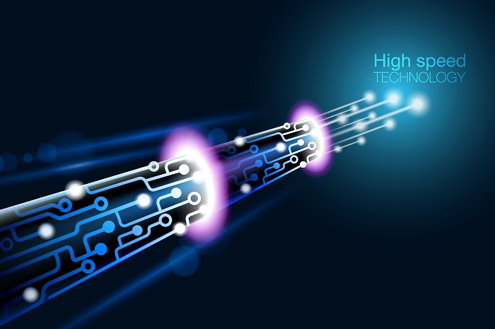 a comparison between Fiber Optic and Cable Internet Speed